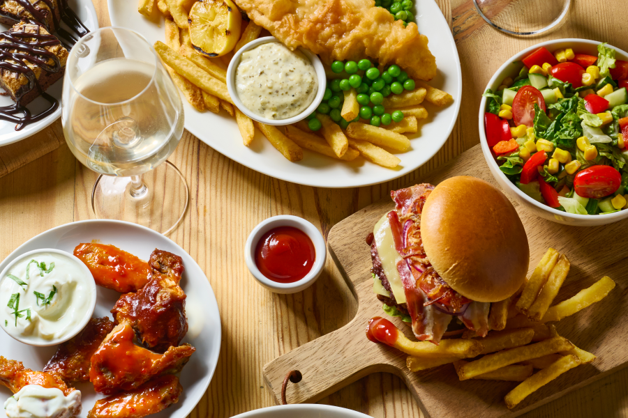 brewers fayre summer signup menu