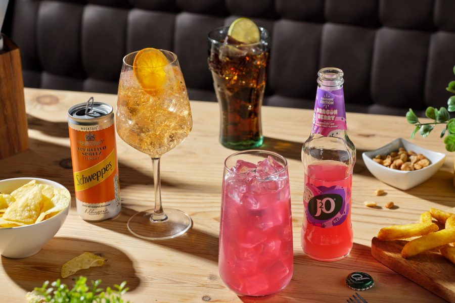Refreshing Mocktails at Brewers Fayre