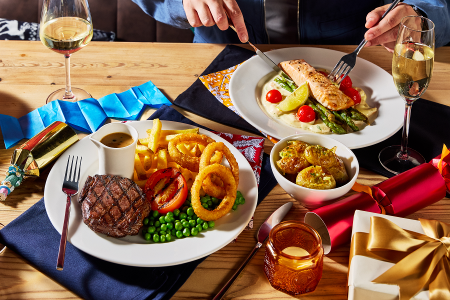 brewers fayre Boxing day 2025 book now dishes