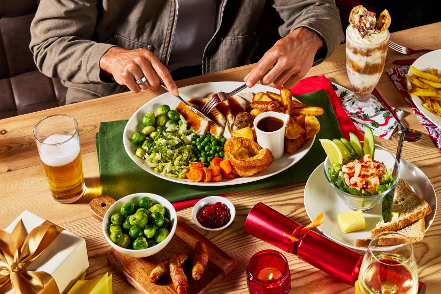 brewers fayre Boxing day 2025 book now dishes