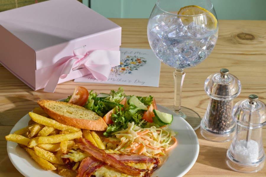 food at brewers fayre for a mothers day meal