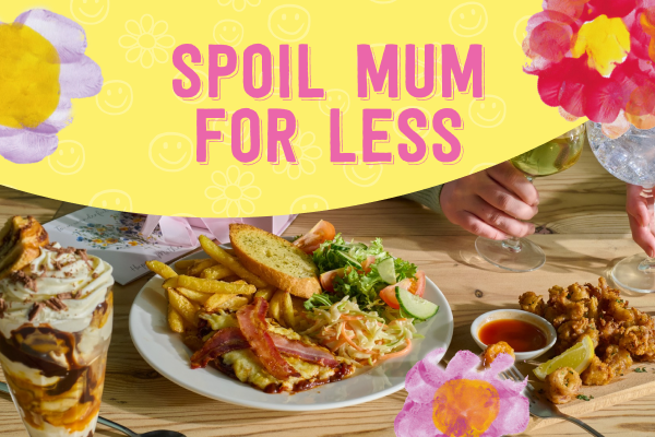 food at brewers fayre for a mothers day meal