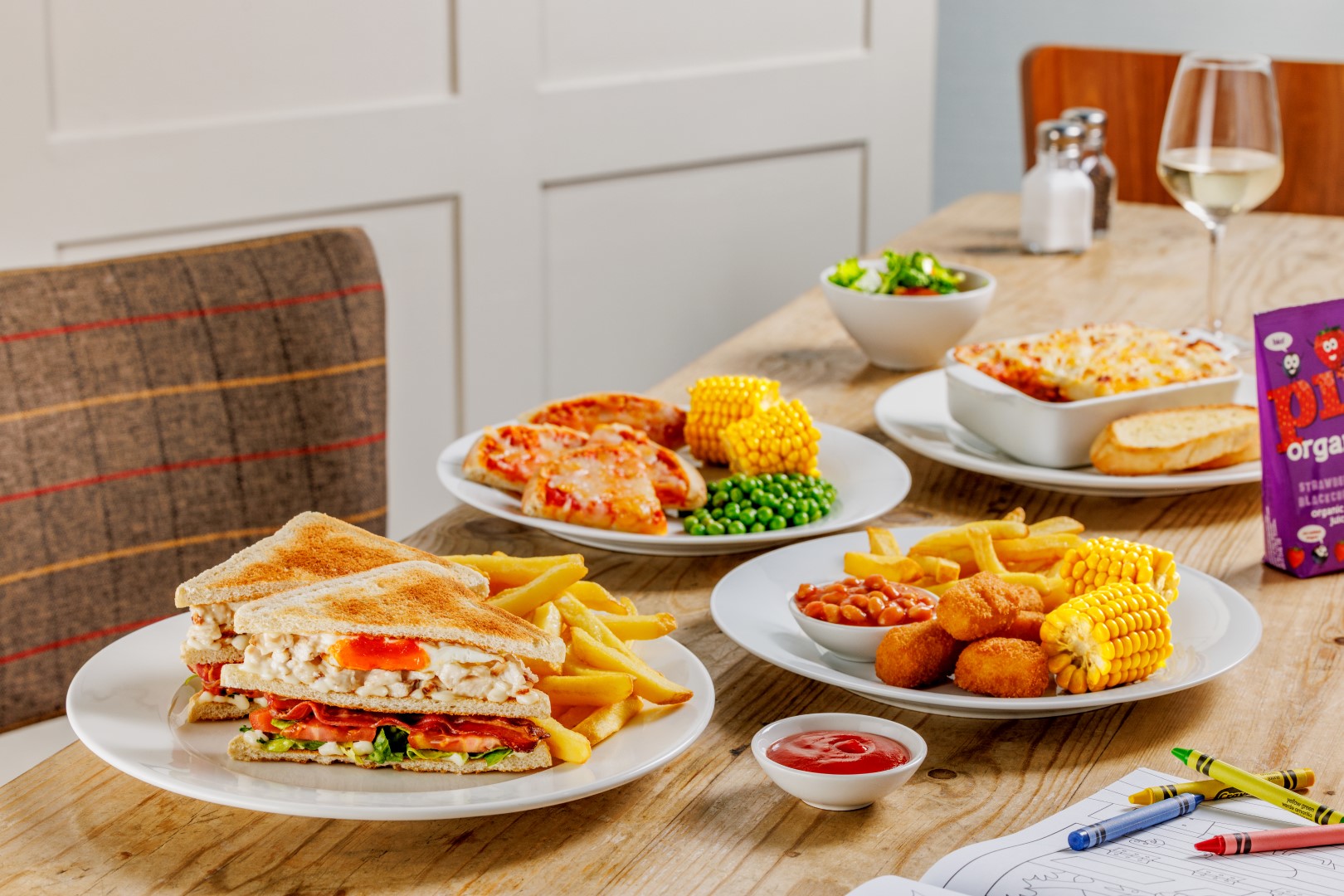 Feed the family for £20 Brewers Fayre